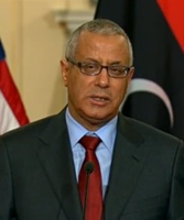 Libyan Prime Minister Ali Zeidan 